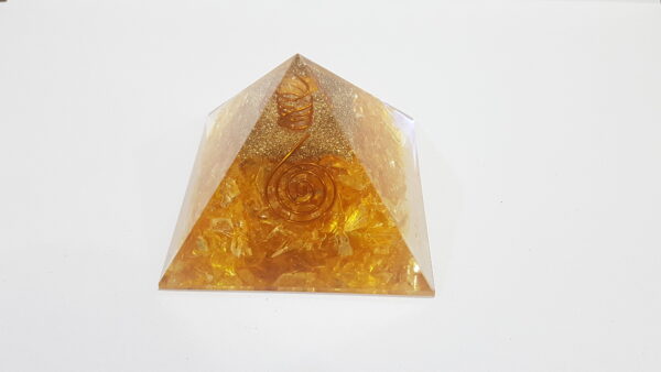 Citrine wealth prosperity emf protection aura energy pyramid - Image 5