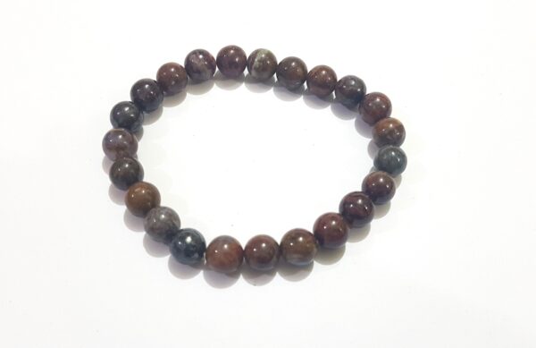 Pietersite Bracelet 8mm Healing Bracelet, 8mm Round Bead Bracelet - Image 2