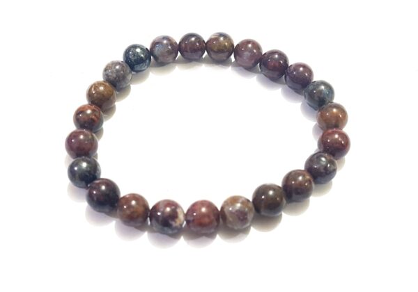 Pietersite Bracelet 8mm Healing Bracelet, 8mm Round Bead Bracelet - Image 3
