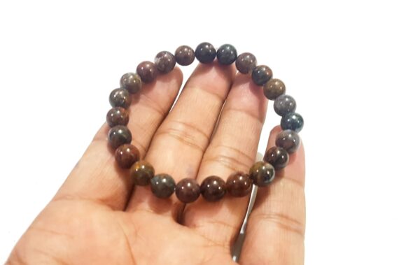 Pietersite Bracelet 8mm Healing Bracelet, 8mm Round Bead Bracelet - Image 5