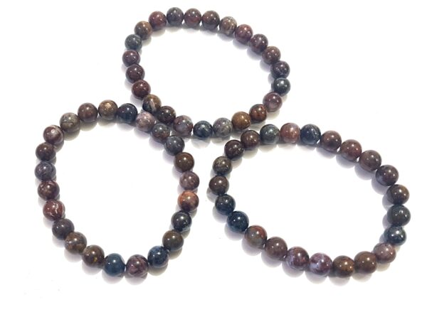 Pietersite Bracelet 8mm Healing Bracelet, 8mm Round Bead Bracelet - Image 6