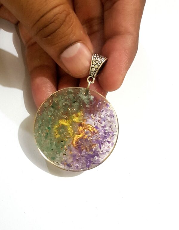 OM Symbol Orgone Pendants Lot of 10 Pendant, Sacred Symbol, Divine Protection, Spiritual Healing, Reiki Orgone Pendant - Image 10