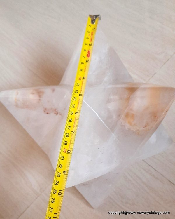 Big natural himalayan crystal star - Image 3