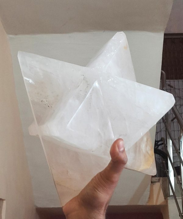 Big natural himalayan crystal star - Image 6