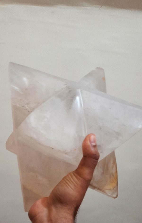 Big natural himalayan crystal star - Image 8