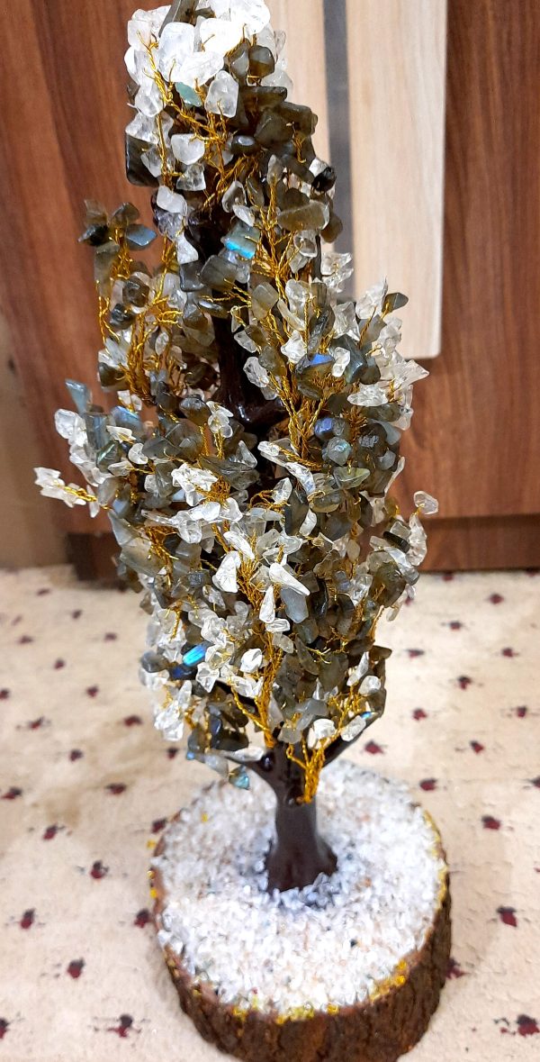 Agate healing crystal reiki homedecoration natural stone trees - Image 2