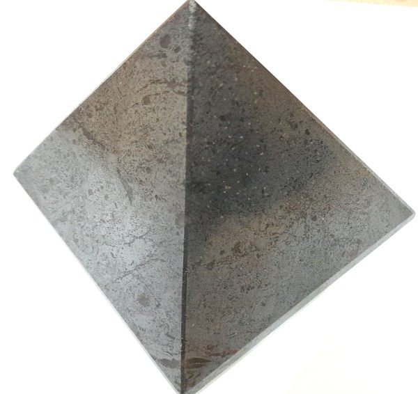 Big Hematite Pyramid 5 inches Positive Energy Chakra Balancing Pyramid Stability