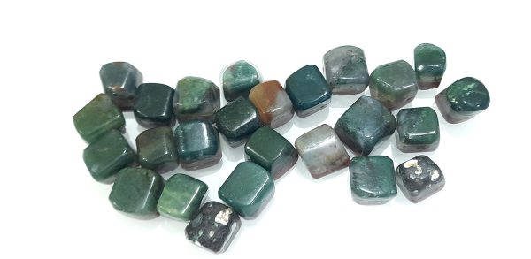 3 Layers Bonded Rune Set of 25 chakra tumbles 20-25mm layered tumbled rune set - Image 8