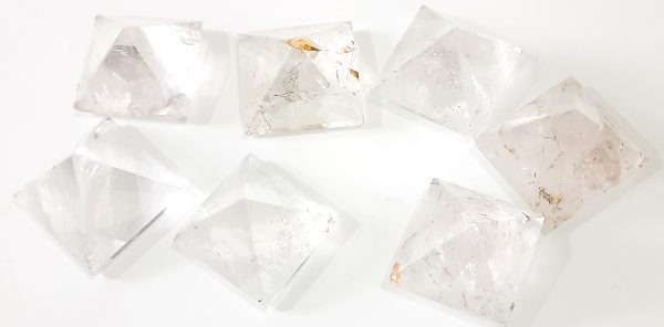 Natural Healing Chakra Crystal Pyramid AAA Pure Clear and Transparent Pyramid - Image 10